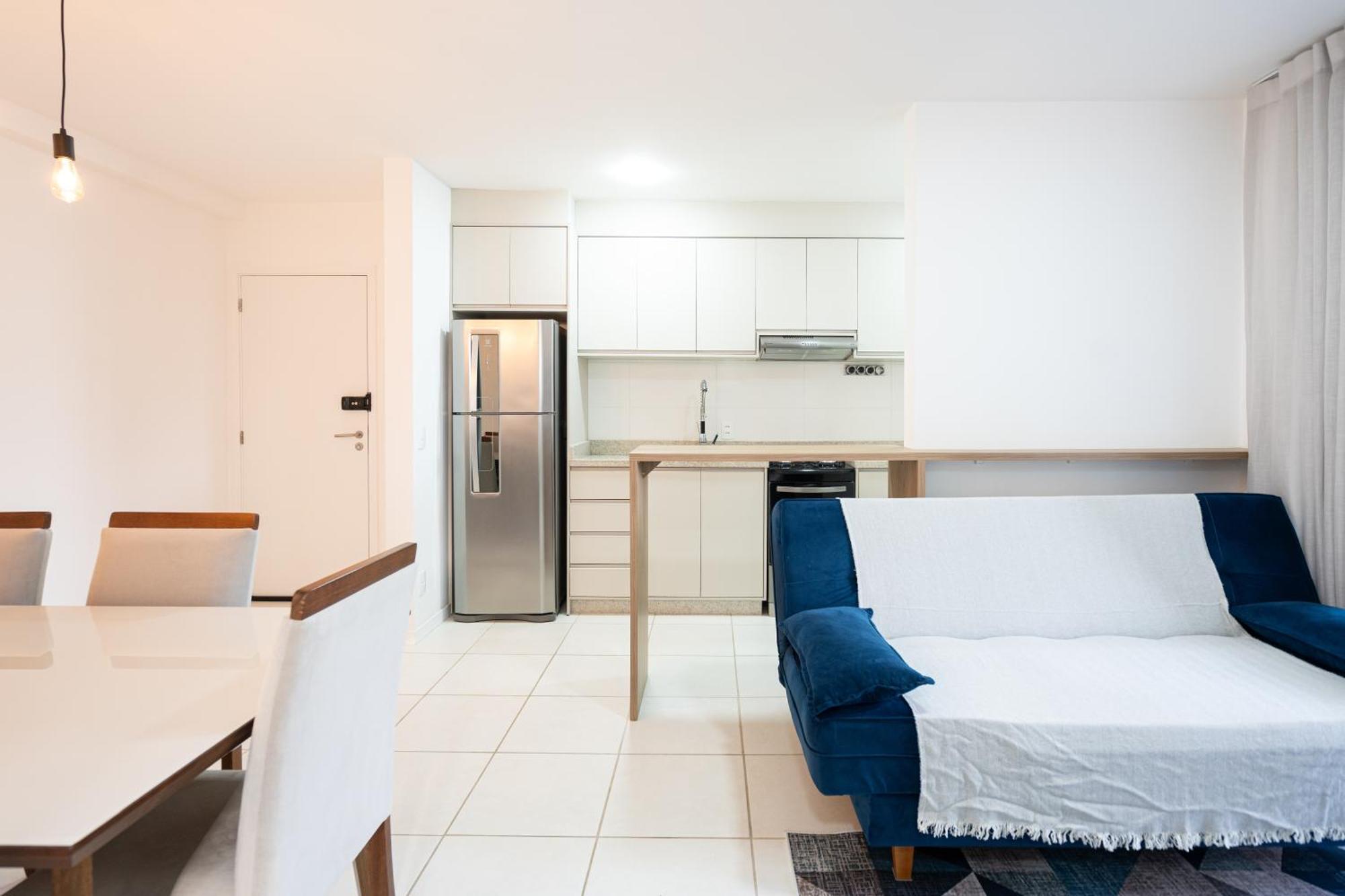 Apartamentos Completos A 15Min Beto Carreiro Com Wi-Fi Churrasqueira Em Condominio Com Piscina Portaria 24H Ideal Para Familia Piçarras Quarto foto